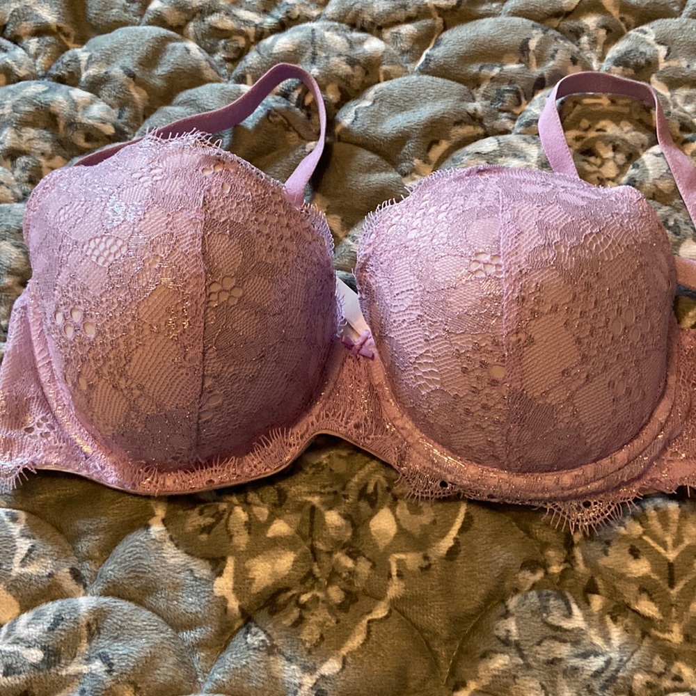 Victoria’s Secret lined Demi bra 34D lavender